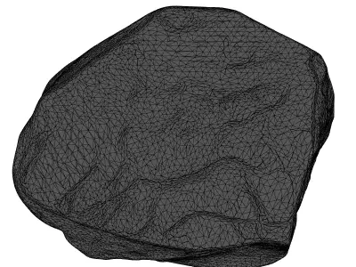 Mystic Iridescent Crystal Shard 3D model