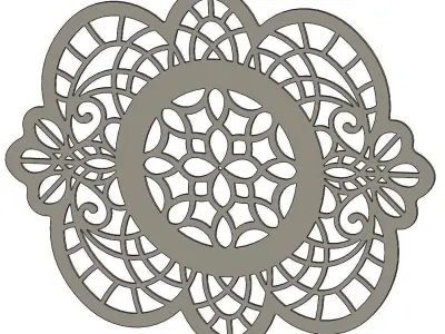3D Part for Design or CNC Cut - X17 3D model