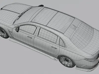 2023 Mansory Maybach S680 3D model