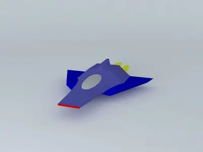 Delta Ship Free 3D model