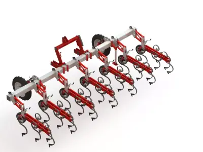 WG 0002 - Inter-row cultivator 400 3D model