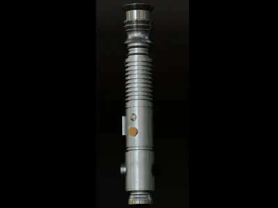 Ki-Adi-Mundis Lightsaber 3D model