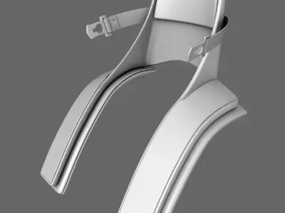 F1 Neck Protection Formula 3D model