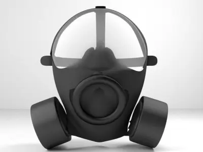 Gasmask Type 5 3D model