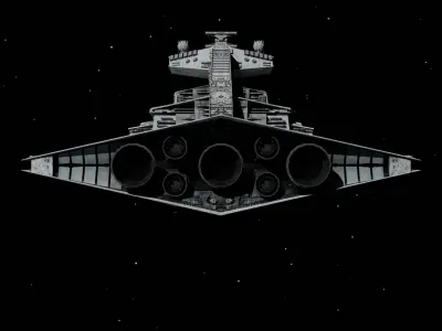 STAR WARS DESTRUCTOR IMPERIAL Free 3D model