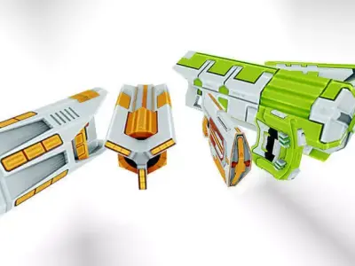 GUN kidz pack Free 3D model