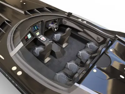 Superveloce speedboat  3D model