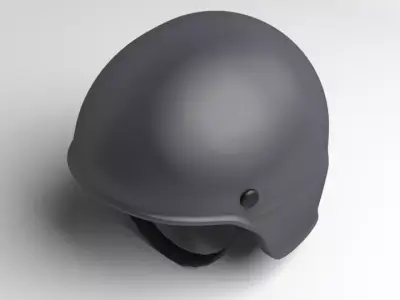Combat Helmet - ECH 3D model