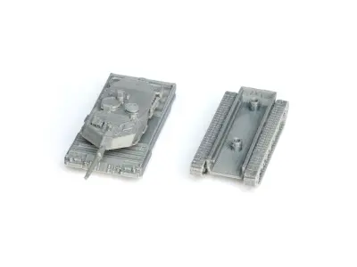 Leopard Tank Model Kit Free 3D print model