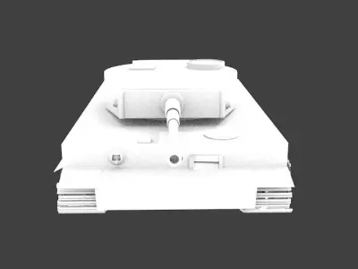 Tiger Tank 3D model by Panzerfaust03