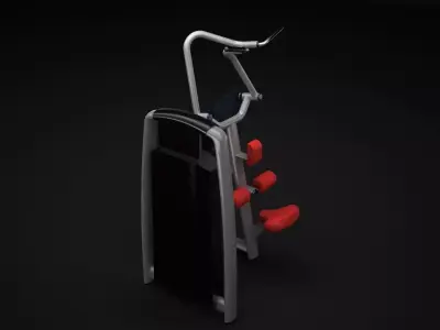 Chest Press Machine 3D model