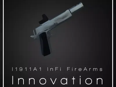 I1911A1 InFi FireArms Mod Innovation 3D model