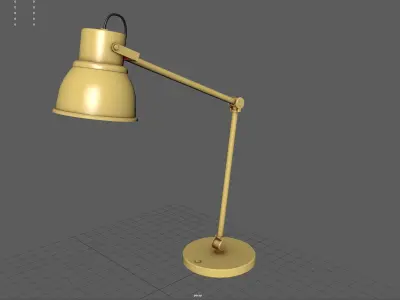 Desk Lamp Low-poly 3D model