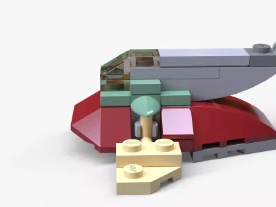 Lego Slave I Low-poly 3D model