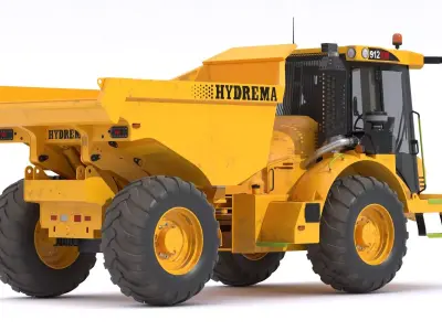 Hydrema 912HM Articulated Dump Truck 3D model