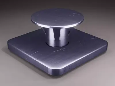 Mechanical - Support Stand Low-poly 3D model