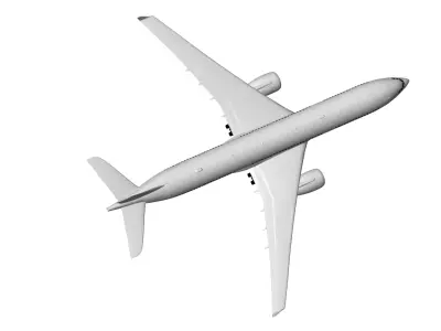 Airbus A330 3D model buy