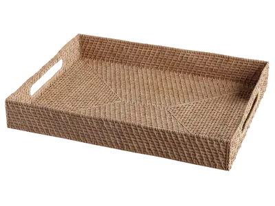  Rattan Tray Model, Natural 
