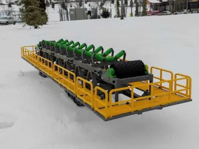 Conveyor 3d Print Ready Model 3D print model