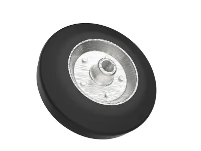 trolley tire Free low-poly 3D model