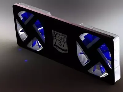 cooler fan Free 3D model