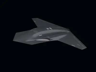 Thanatos Tactical UAV 3D model