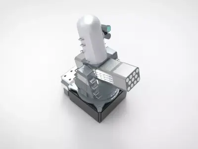 MK 15 PHALANX MISSILE SHIP 3D print model