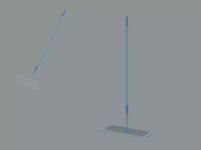 Flat Mop 3D model