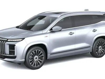 Jetour X90 Pro 2026 3D model