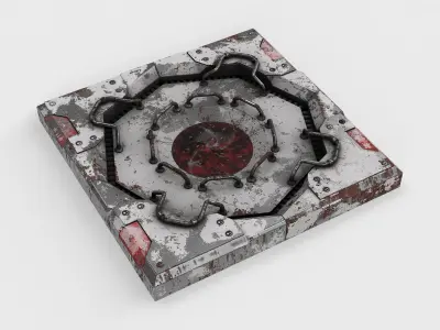 panel scifi 11 3D model