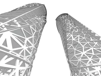Sketchup Office building Q2 3D model