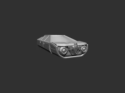space taxi of the future  3D print model