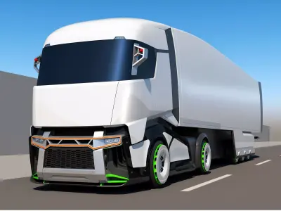Concept Truck 3D model buy