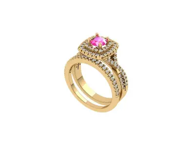 Wedding Ring  3D print model 258