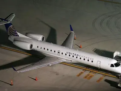 EMBRAER 145   3D model