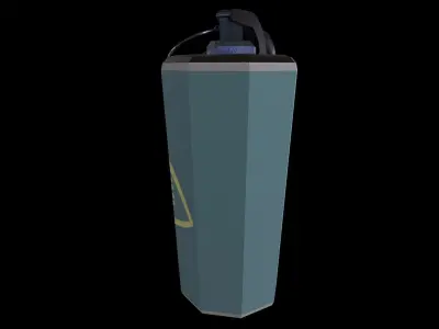 Bomb Game Ready - Low Poly 3d Model Low-poly 3D model purchase