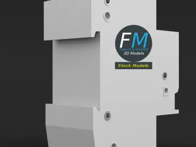 Residual current device 3D model