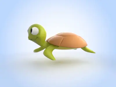 Sea Turtle 3D model purchase