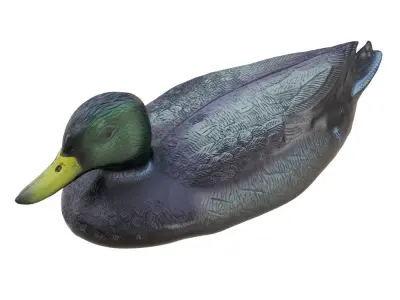 Decorative duck for artificial ponds and pools 3D model
