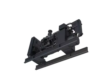 diesel generator - generator stl - sci fi generator 3D print model purchase