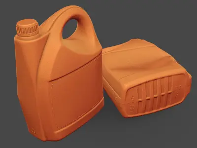 Antifreeze Canister 3D model