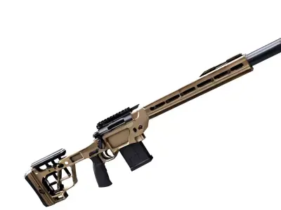 Creedmoor Varmint rifle  3D model