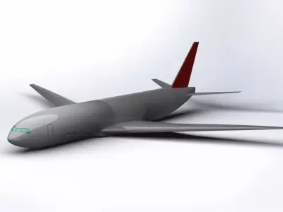 Boeing 737 - Detailed 3D Model 3D print model