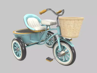 Convertible Tricycle 3D model
