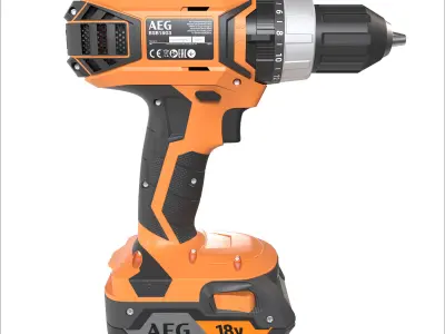 AEG Drill 3D model