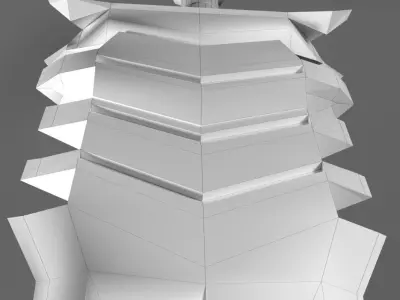 Sword Free low-poly 3D model 9