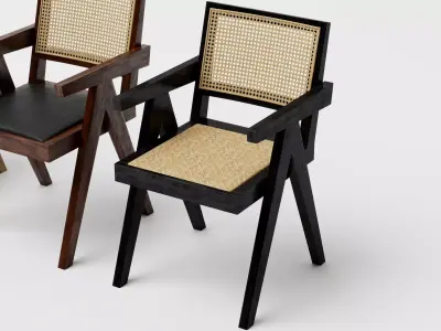 Easy Armchair  Low-poly 3D model