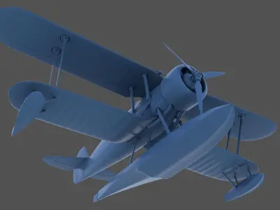 RO43 - Commercial license - 1-72 scale 3D print model