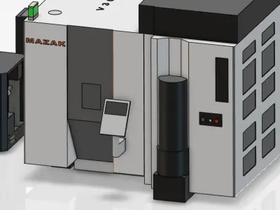 MAZAK V300AWC 3D MODEL 3D model