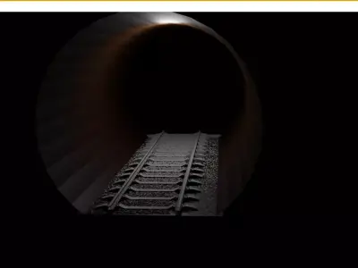 Metro MetroTube Subway Tube 3D model